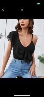 Asymmetrical sexy top blouse venus cut