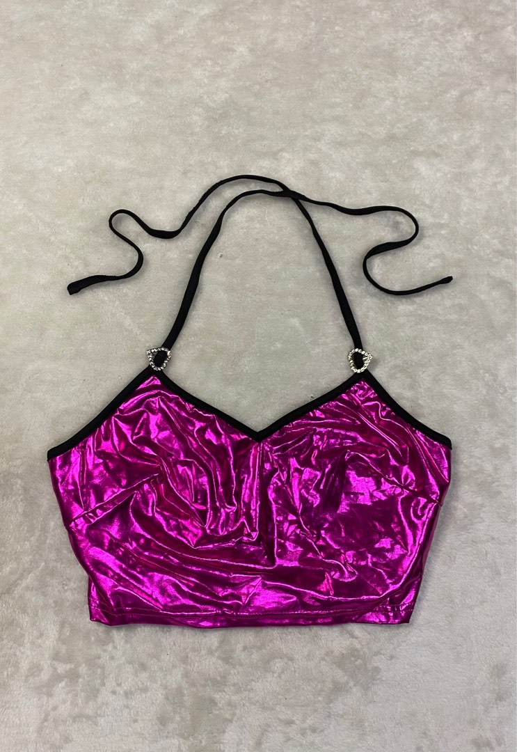 SHEIN Y2K HALTER TOP on Carousell
