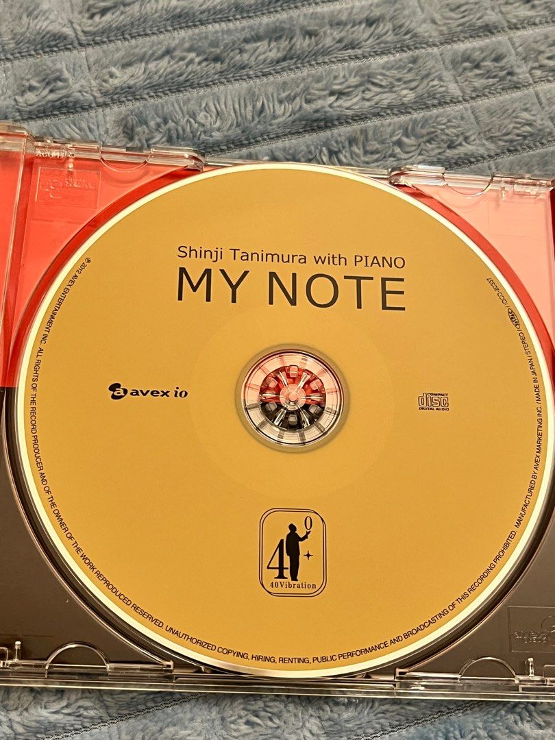 SHINJI TANIMURA my note with Piano made in japan, Hobbies & Toys