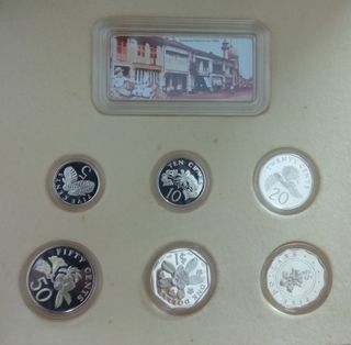 Singapore 2003 Sterling Silver Proof Coin set