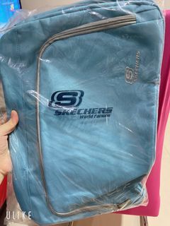 Skechers Carrier Blue Grey Tote Bag