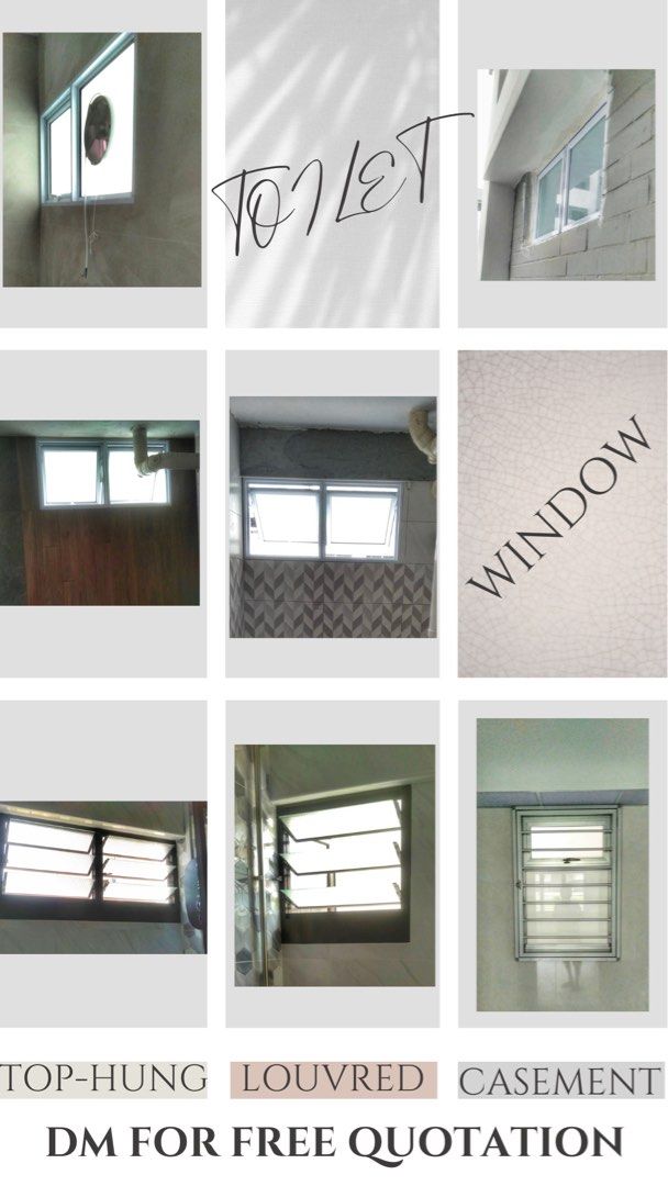 Sliding Window/Direct factory pricing /HDB window Grilles/Aluminium