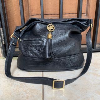 Slingbag pierre cardin kulit asli hitam