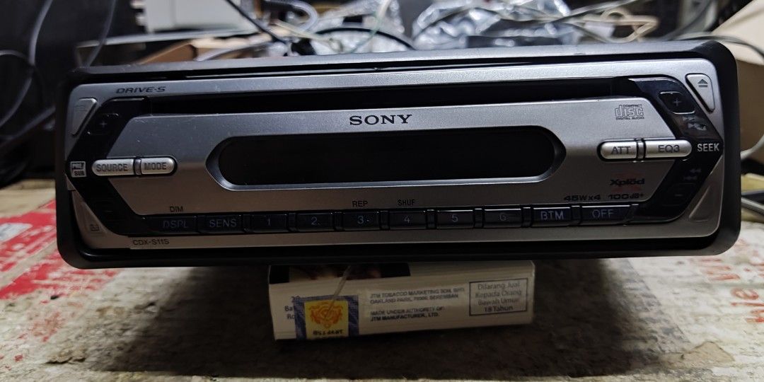 SONY DRIVE S CAR CD RADIO PLAYER, Audio, Other Audio Equipment on Carousell