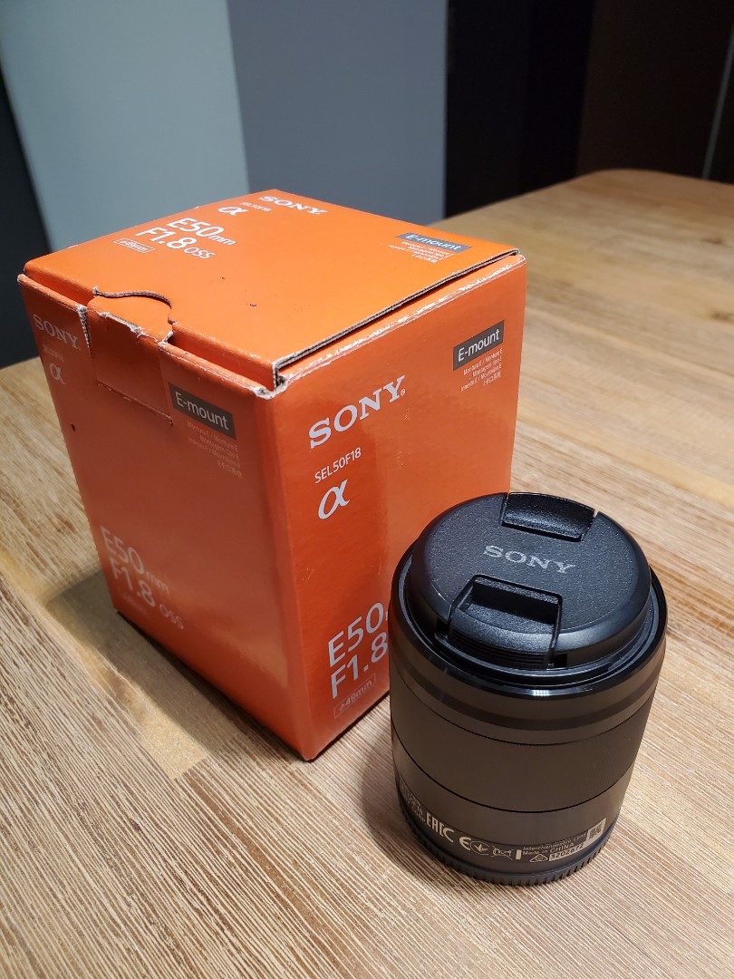 sony-lens-sel50f18-photography-lens-kits-on-carousell