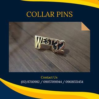 Souvenir metal pins acrylic pins lapel links collar pin