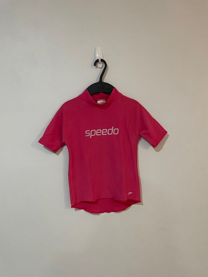 Speedo Rashguard Maniche Lunghe Da Ragazza – Maglietta Da Nuoto Con Protezione UPF 50+, Asciugatura Rapida, In Materiale Riciclato