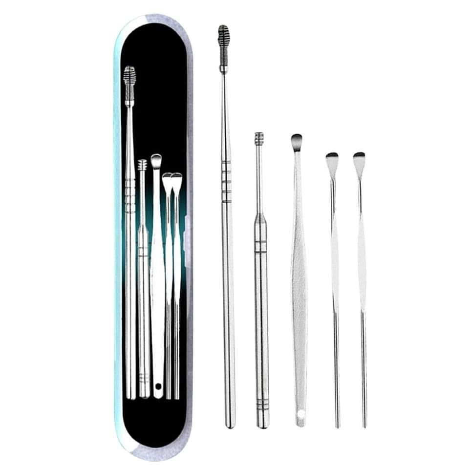 Stainless steel Ear spoon set (Category: Ear Care) located in Manila. Submitted by larascollection0920 (Listing ID 1218549724, Image 2). Description: Five-piece stainless steel ear spoon Description: 100% brand new and high quality 5pcs Stainless Steel Ear Pick Set, portable and lightweight Double-end design make it easy to use and remove High quality material and perfect craftsmanship Features: Ear cleaner care, double-end tool, multifunctional 
