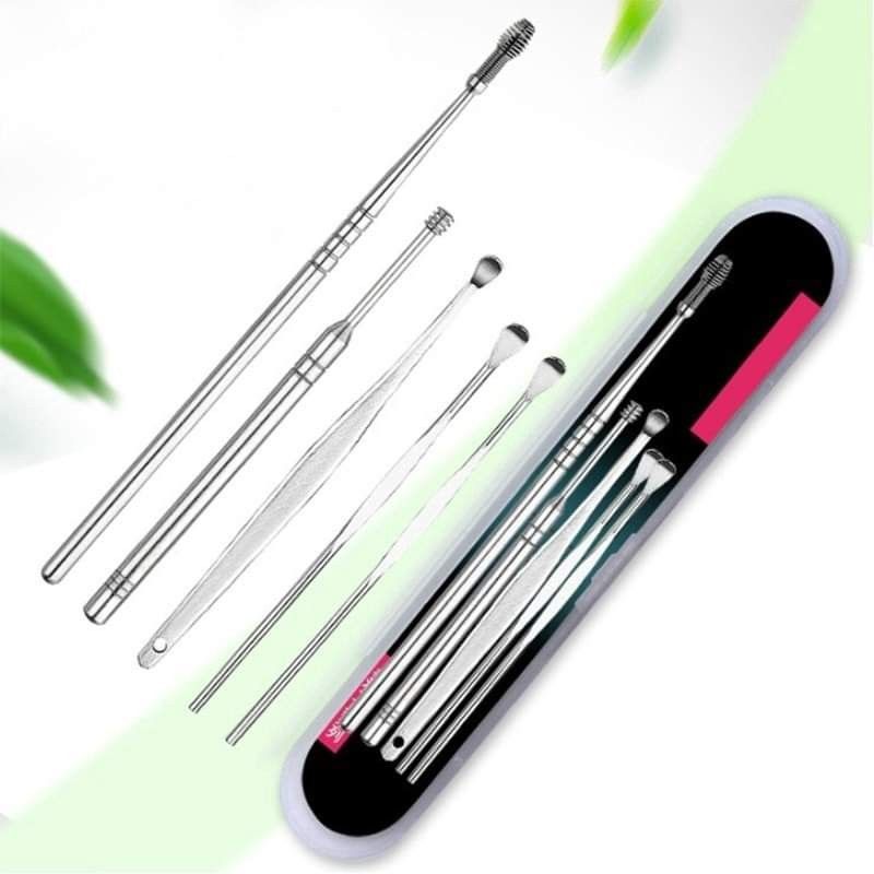 Stainless steel Ear spoon set (Category: Ear Care) located in Manila. Submitted by larascollection0920 (Listing ID 1218549724, Image 3). Description: Five-piece stainless steel ear spoon Description: 100% brand new and high quality 5pcs Stainless Steel Ear Pick Set, portable and lightweight Double-end design make it easy to use and remove High quality material and perfect craftsmanship Features: Ear cleaner care, double-end tool, multifunctional 