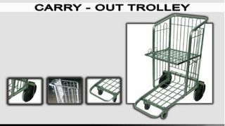 Supermarket Grocery Mall Department Store Carry Out Trolley Cart Carts 16500 PESOS