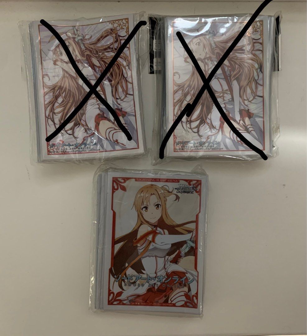 Sword Art Online Asuna card sleeve protector, Hobbies & Toys, Toys & Games on Carousell Sword Art Online Asuna card sleeve protector, Hobbies & Toys, Toys & Games on Carousell