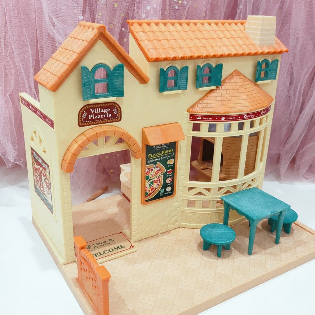 Pizzeria sylvanian families store