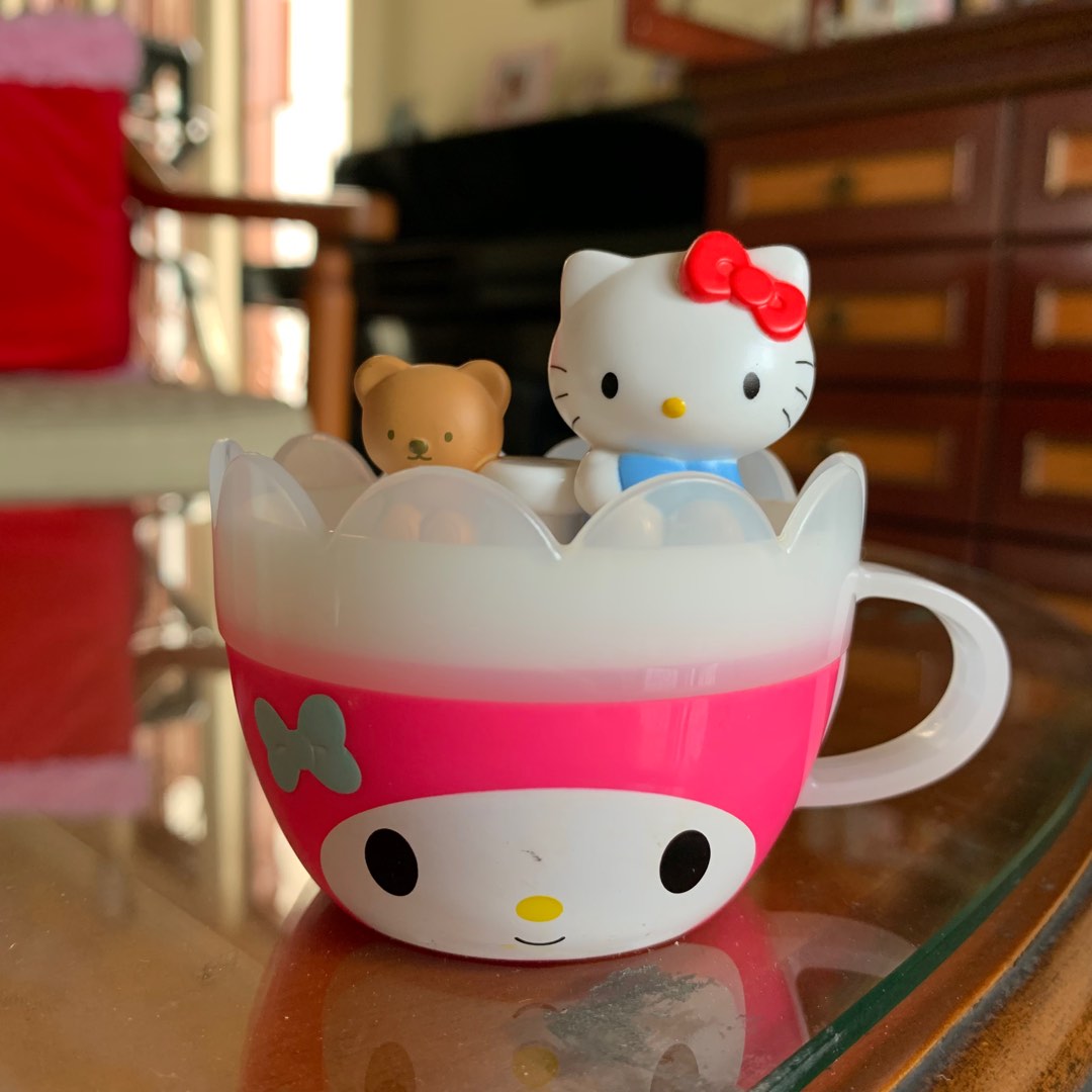 Teacup My Melody Happy Meal Hello Kitty Sanrio, Toys & Collectibles