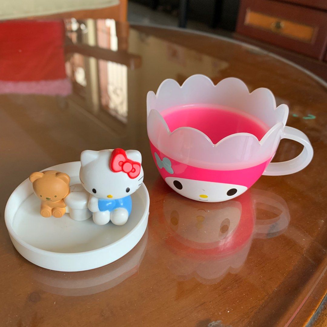 Teacup My Melody Happy Meal Hello Kitty Sanrio, Toys & Collectibles