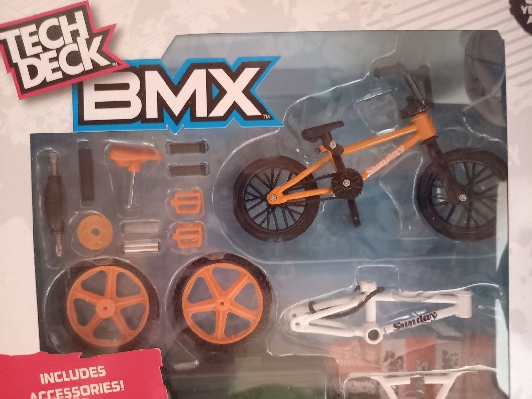 Tech deck bmx bike shop with accessories sale