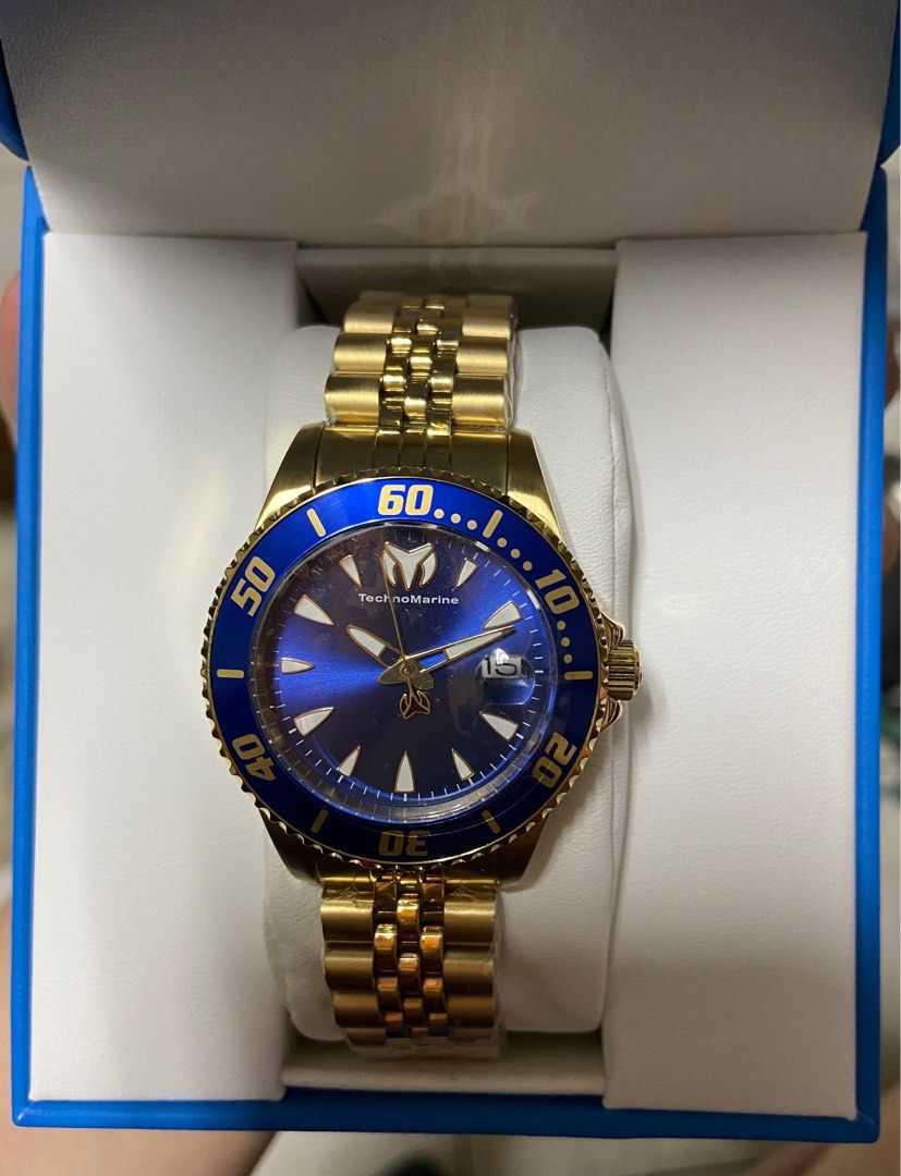 TechnoMarine brandnew (Category: Luxury Watches) located in Manila. Submitted by mtbtx (Listing ID 1218539844, Image 1). Description: ❗️Basa basa ren po ng description! Para di na po maulit yung mga itatanong❗️ -original -got it from states -flawless -NO LAST PRICE! (Manila area, Near UST) ❗️MOP: Gcash/Paymaya ONLY. ❗️ Dm for more pics! Or other inquiries :) .