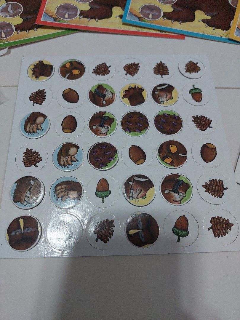 The Gruffalo Match & Memory Board Game, Hobbies & Toys, Toys & Games on Carousell