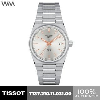 Tissot PRX Silver Dial 35mm Quartz Stainless Steel Watch for Women T137.210.11.031.00