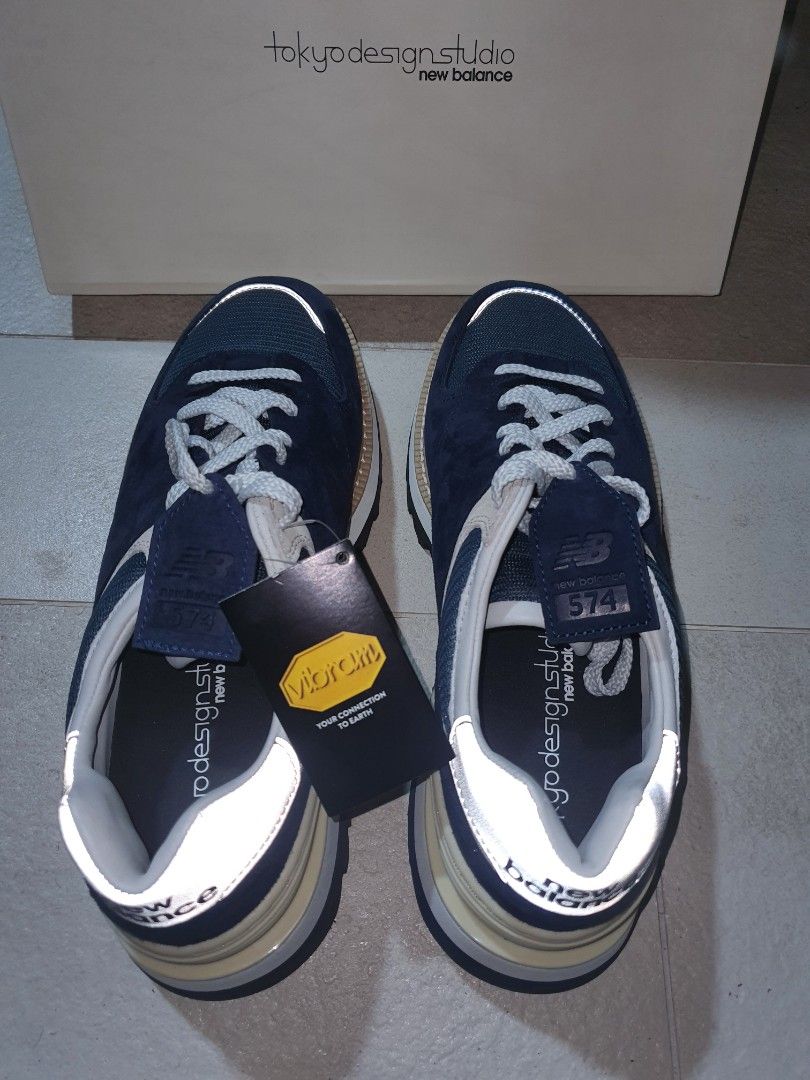 Tokyo design studio New Balance 574, Luxury, Sneakers u0026 Footwear on  Carousell