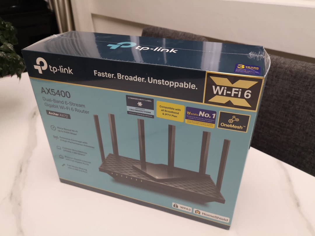 Tp-link Ax5400 Router, Computers & Tech, Parts & Accessories ...