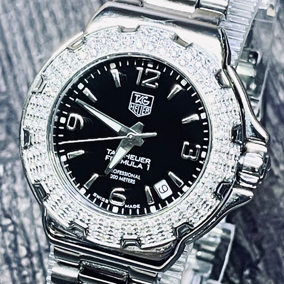 TP TAG HEUER Formula 1 With Diamonds 0.75 Carats WAC1214 0 35mm
