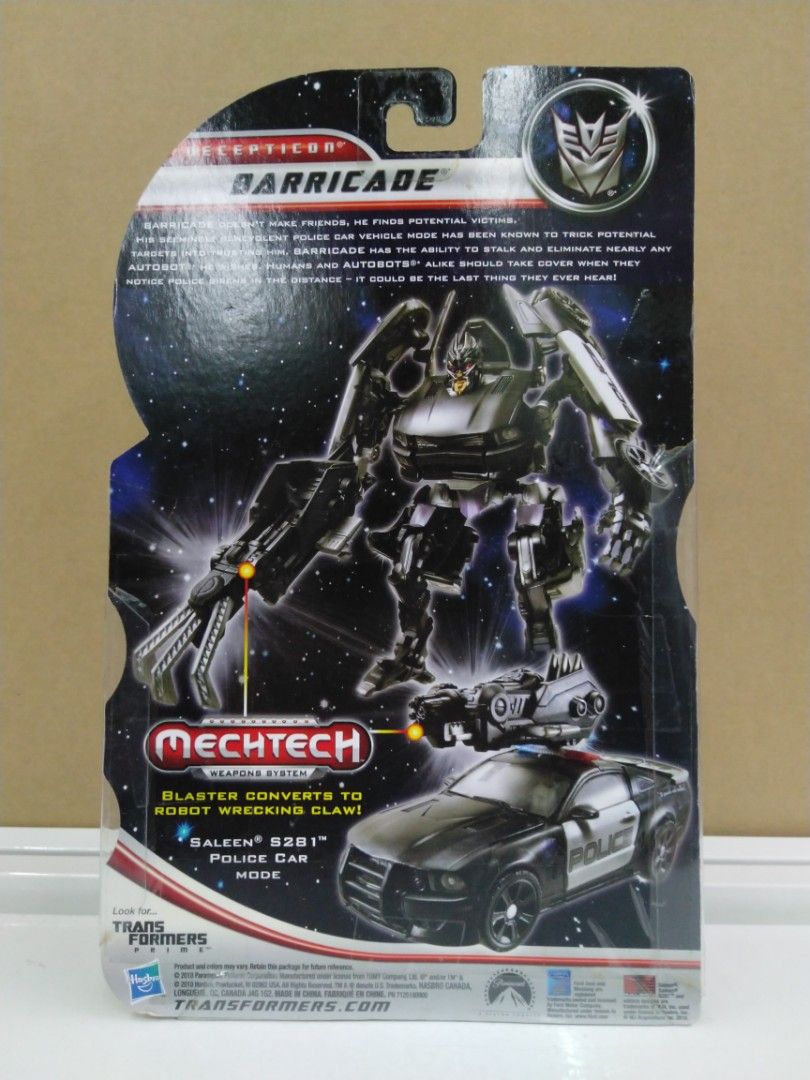 Transformers DOTM Barricade deluxe class, Hobbies & Toys, Toys & Games