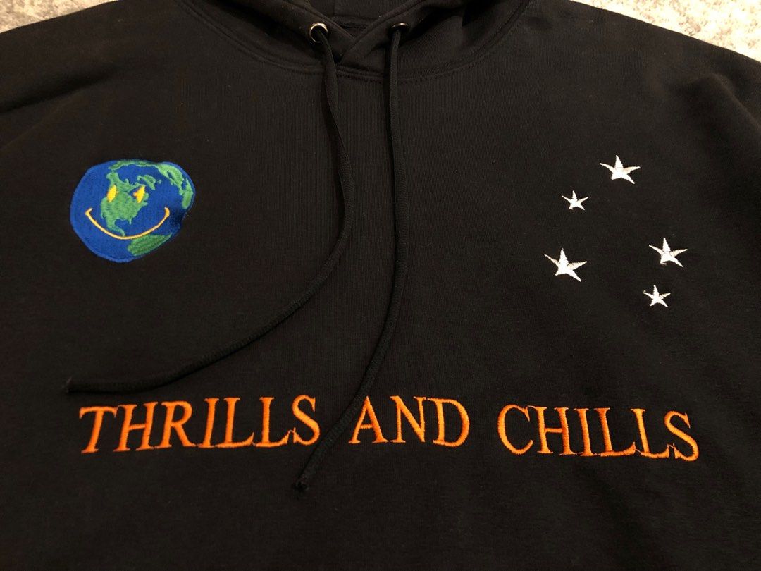 Thrills and chills sale travis scott hoodie