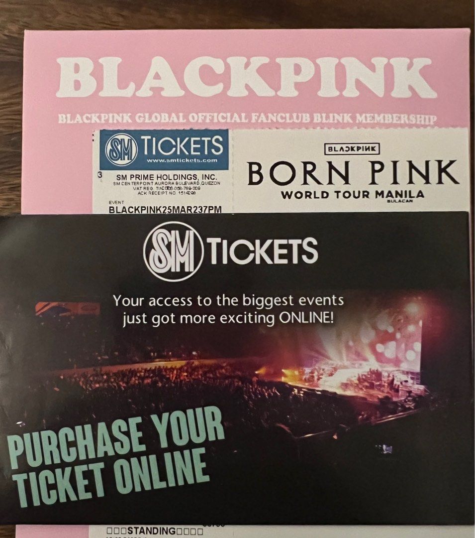 Two (2) VIP BlackPink Concert Tickets [Day 1] on Carousell