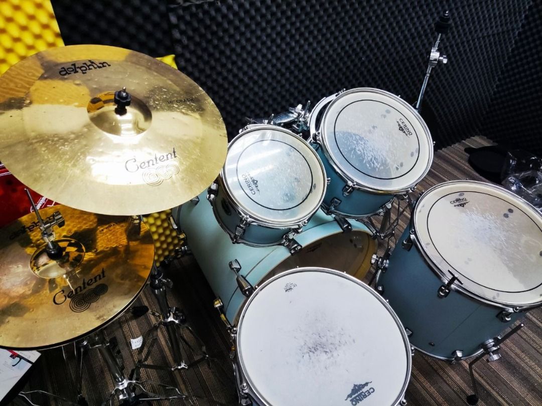 Used Cerino Drumset for sale Hobbies Toys Music Media