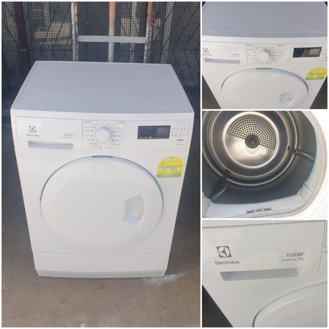 Used Electrolux condenser clothes dryer 7.0kg condenser dryer pengering