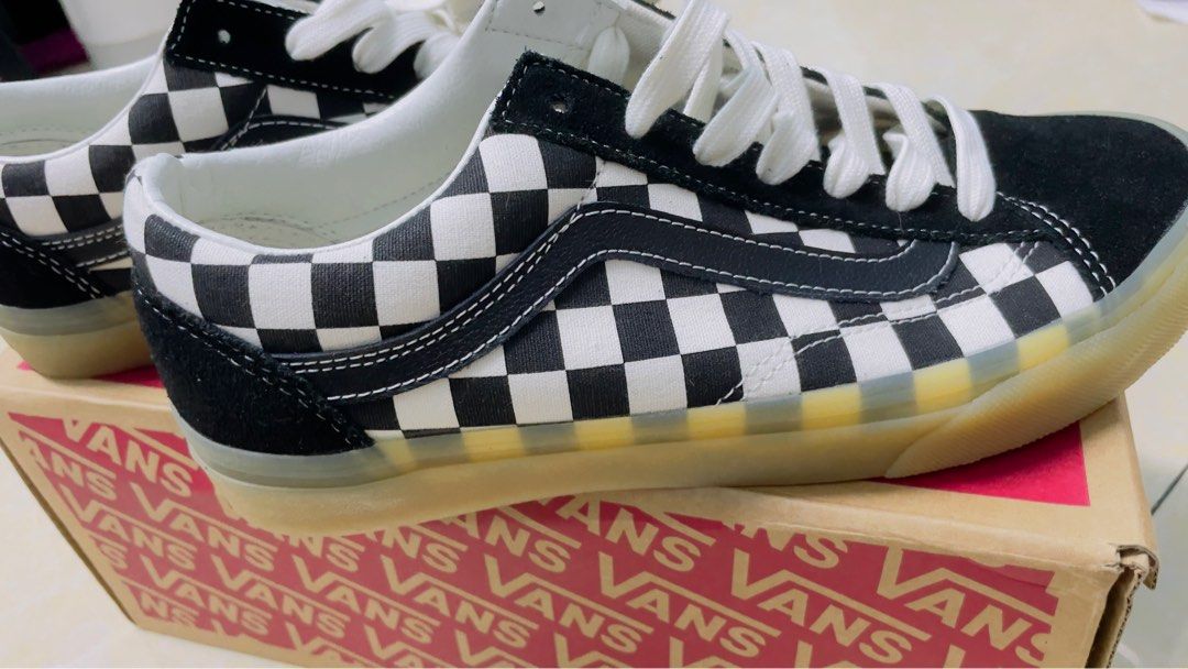 Vans kid size sales to women's