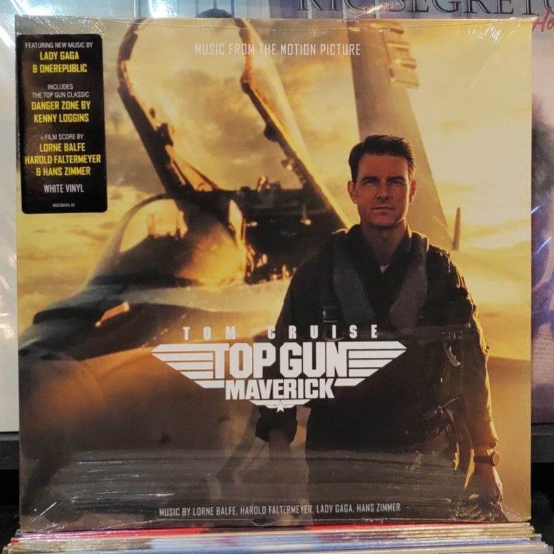 VARIOUS ARTIST TOP GUN (MAVERICK OST ) [WHITE VINYL/LP], Hobbies & Toys, Music & Media, Vinyls