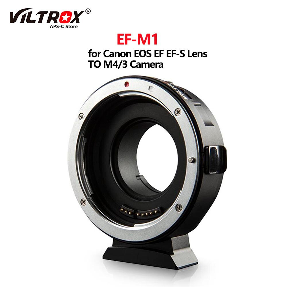 Viltrox EFM1 Lens Adapter Ring AF Auto Focus M43 for EF/EFS Lens to