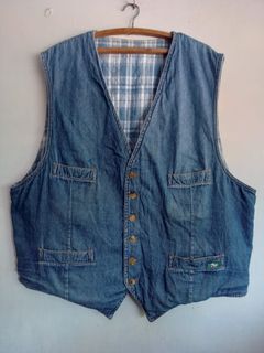 Vintage 7up vest denim vest jeans