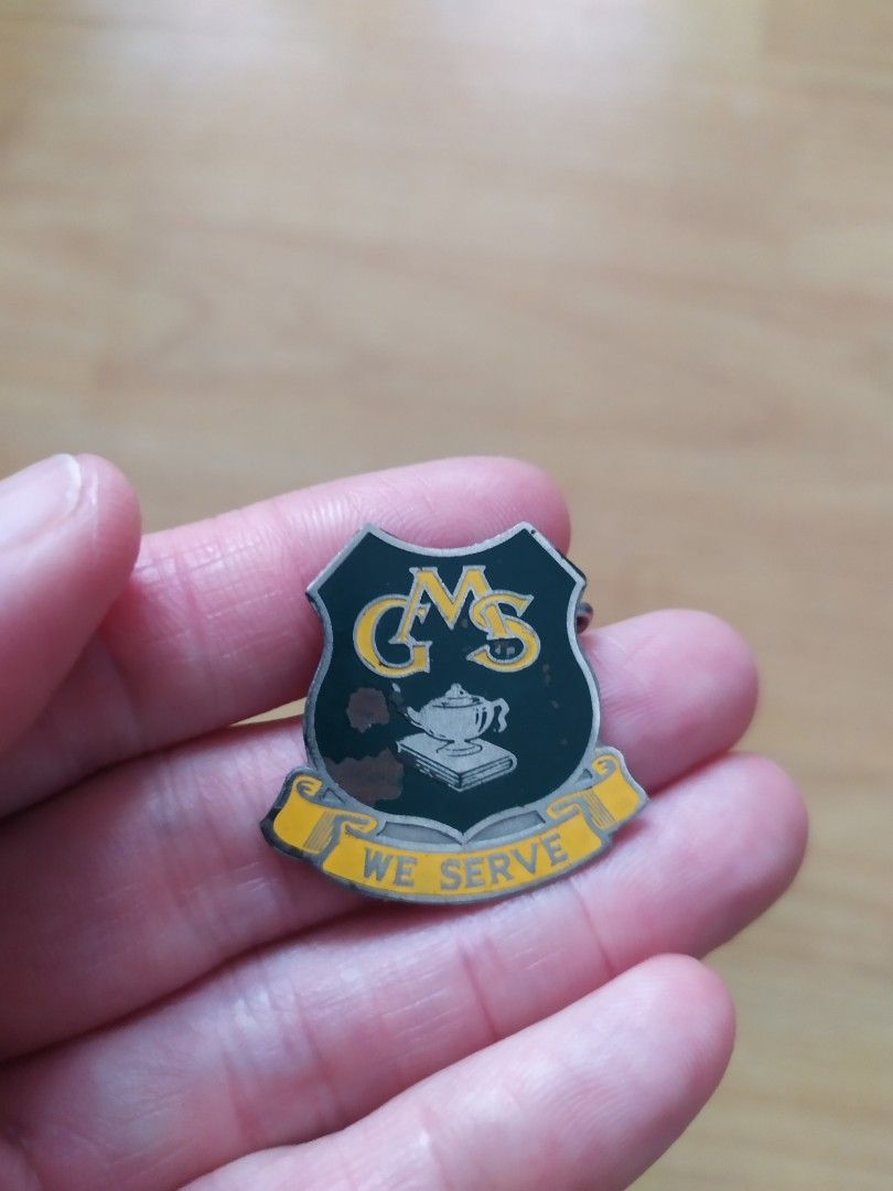 Vintage G.M.S School Badge, Hobbies & Toys, Collectibles & Memorabilia ...