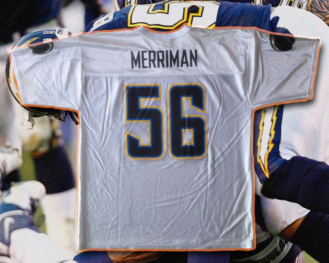 Merriman chargers discount jersey