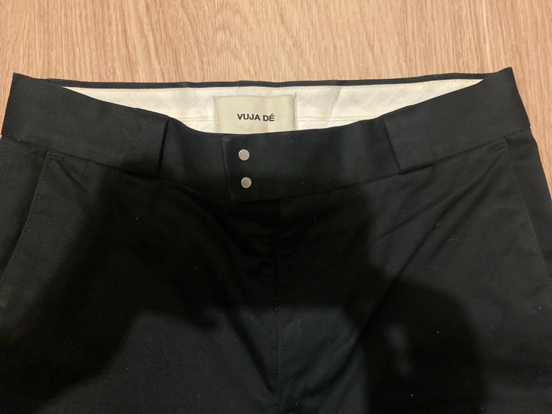 Vuja De Adagio Leather Pants size 2, 男裝, 褲&半截裙, 長褲- Carousell