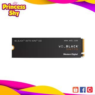 Western Digital WD Black 250GB SN770 NVMe M.2 PCIE Gen 4 M.2 Internal SSD WDS250G3X0E