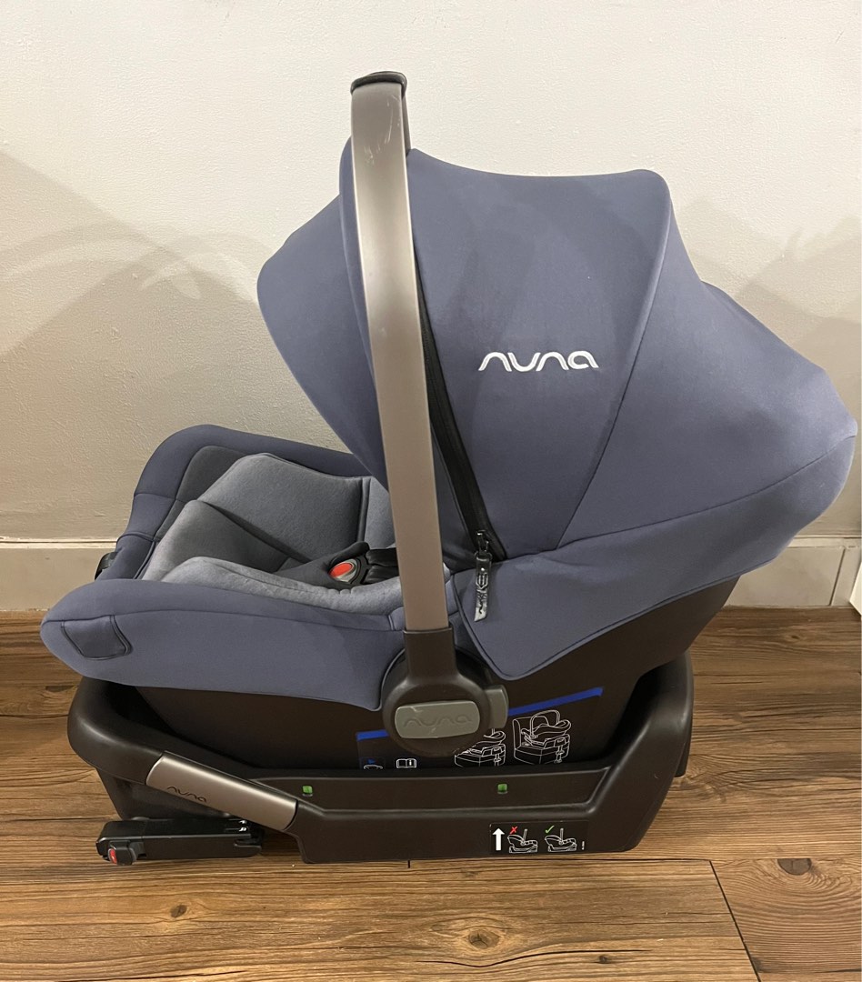 With box Nuna Pipa Lite LX with Isofix Base Babies Kids Going