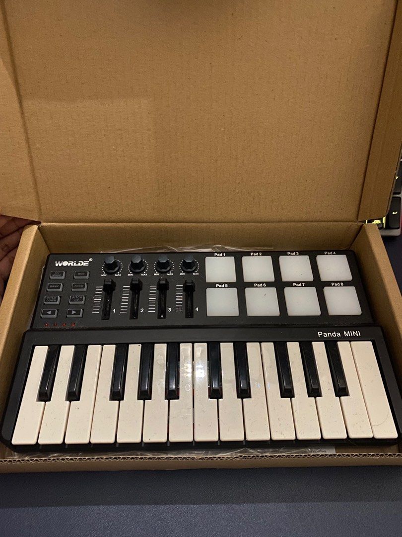WORLDE panda mini midi keyboard