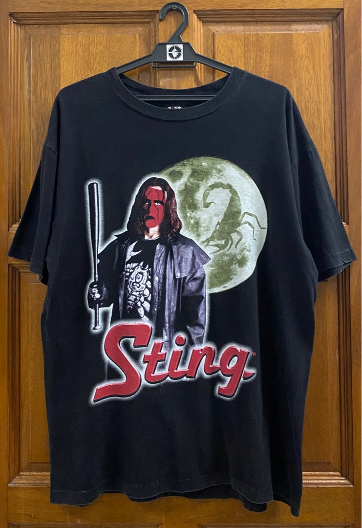 Wwf Sting, Men's Fashion, Tops & Sets, Tshirts & Polo Shirts on Carousell
