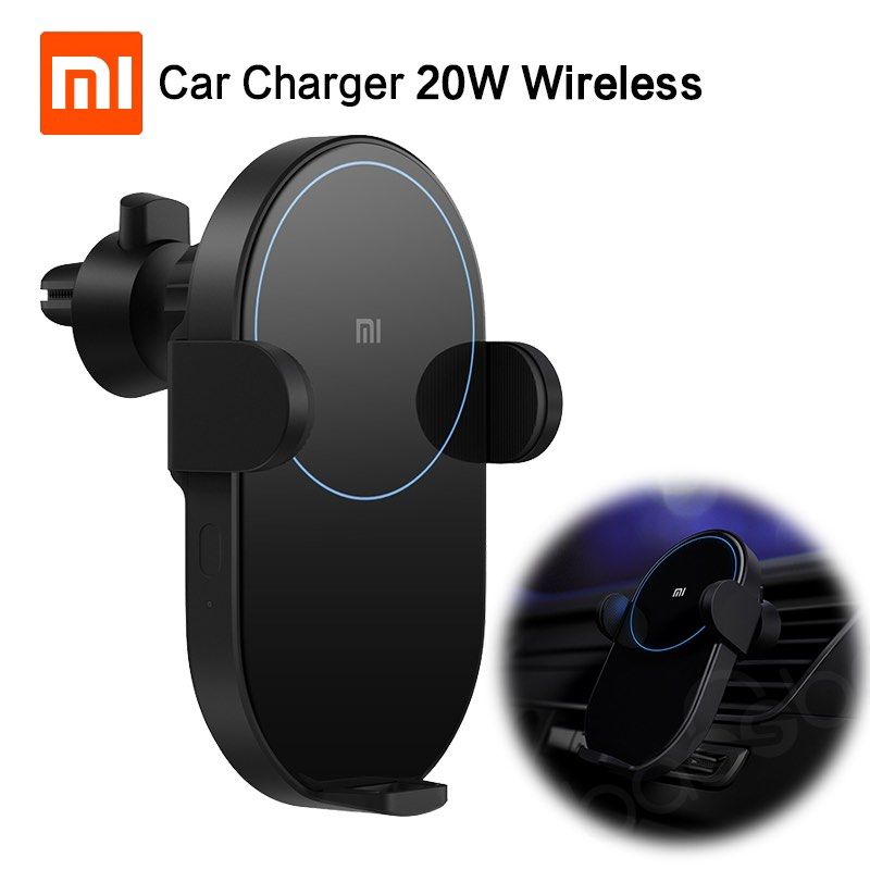XIAOMI MI 20W Wireless Car Charger Black Mobile Phones