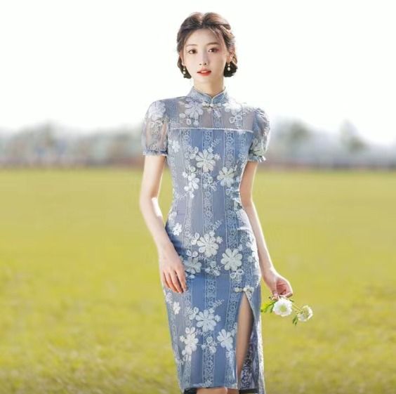 Girl store cheongsam dress