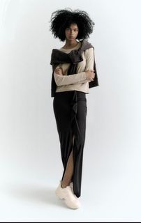 Zara Midi Skirt with Side Slit
