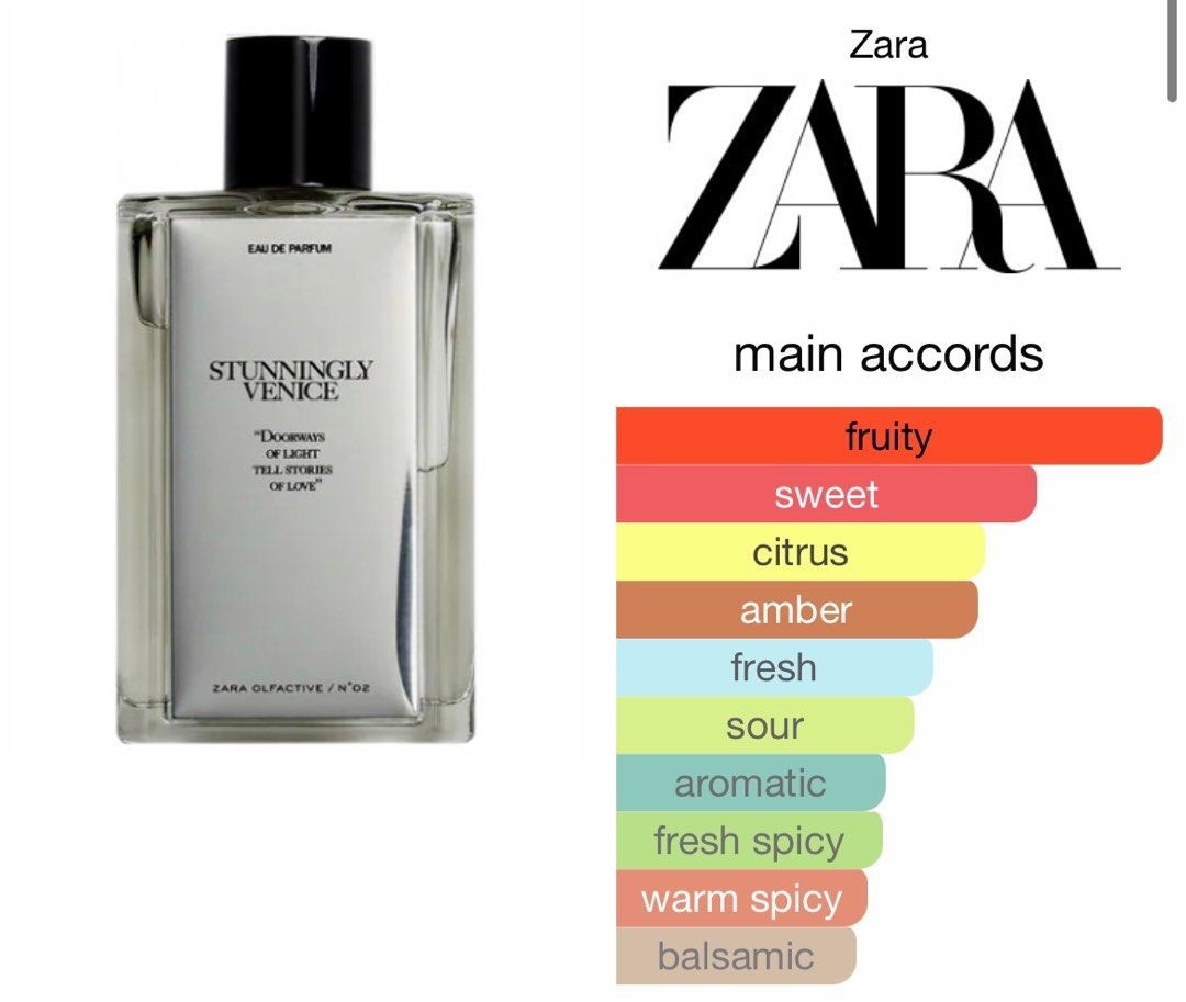 Zara x Jo Malone Stunningly Venice Perfume 75ml, Beauty & Personal