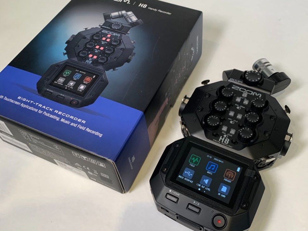 Zoom H8 Recorder, Audio, Voice Recorders on Carousell