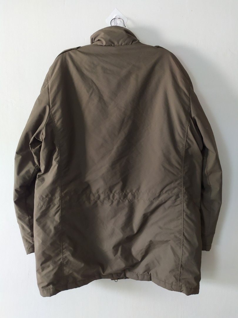 00 s Uniqlo M65 M51 style olive green army us jacket Men s