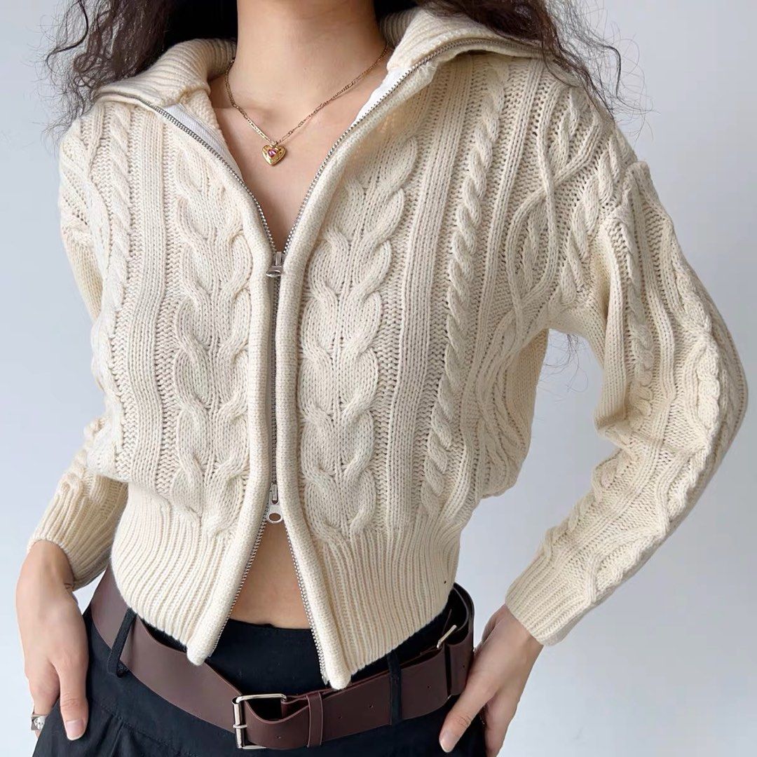 thick cardigans