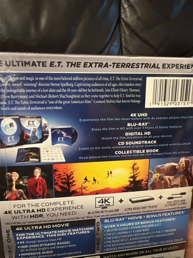 4k Deluxe E T Extra Terrestrial Et 4k Uhd Ultra Hd Blu Ray Bluray 4k Deluxe E T Extra Terrestrial Et 4k Uhd Ultra Hd Blu Ray Bluray