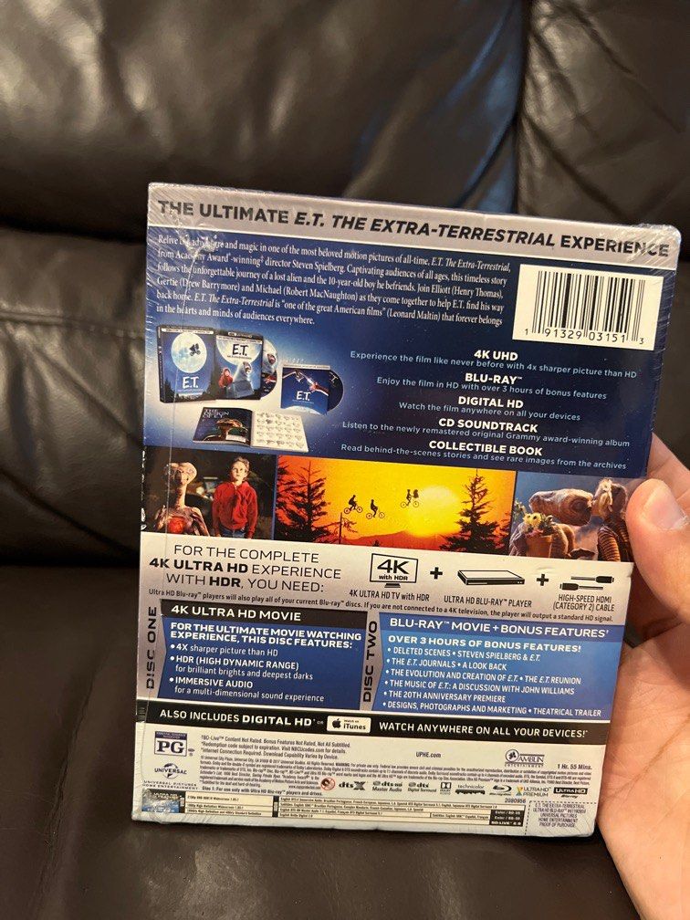 4k Deluxe E T Extra Terrestrial Et 4k Uhd Ultra Hd Blu Ray Bluray 4k Deluxe E T Extra Terrestrial Et 4k Uhd Ultra Hd Blu Ray Bluray